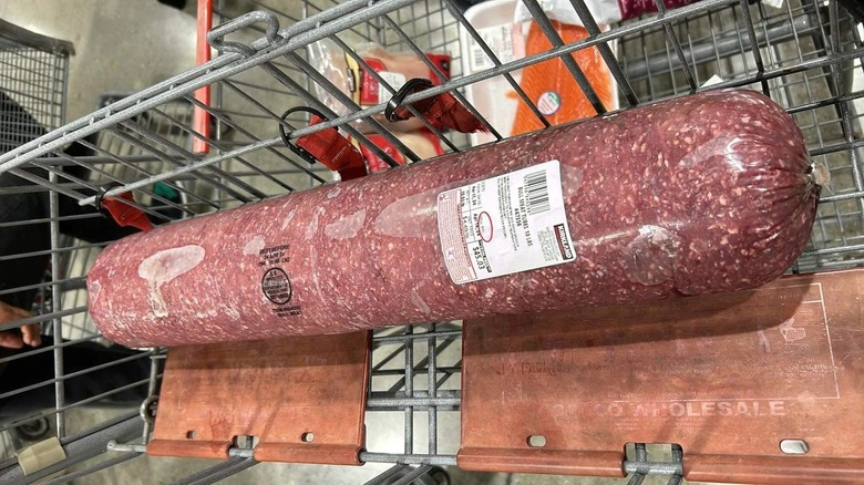 Ground beef chub from Costco