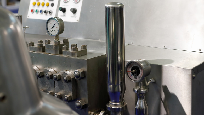 high pressure industrial milk homogenizer