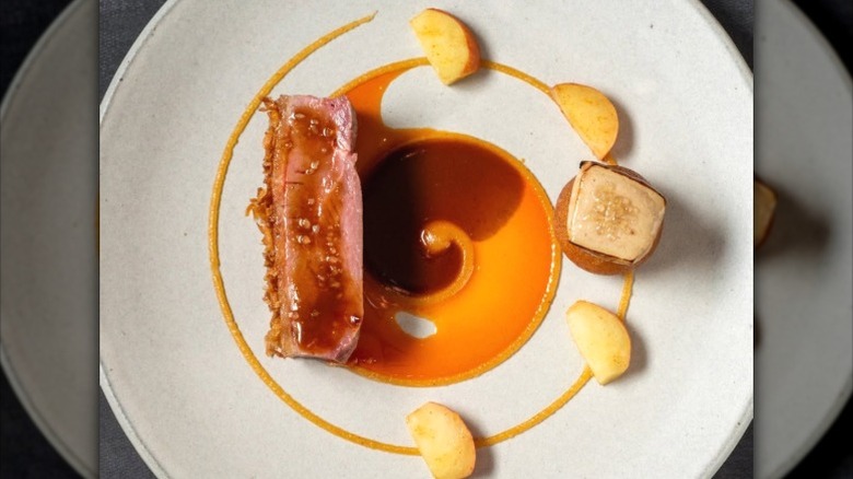 Honey-glazed duck breast from Sepia