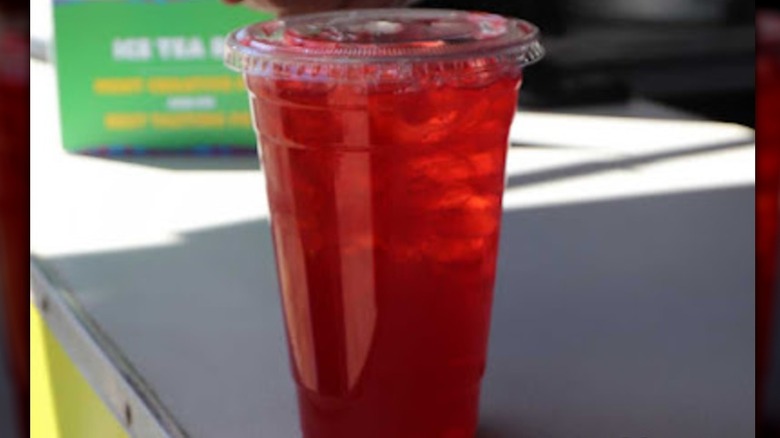 Lipton Ice Tea Box Homemade Fruit Punch at the 2025 Arkansas State Fair.