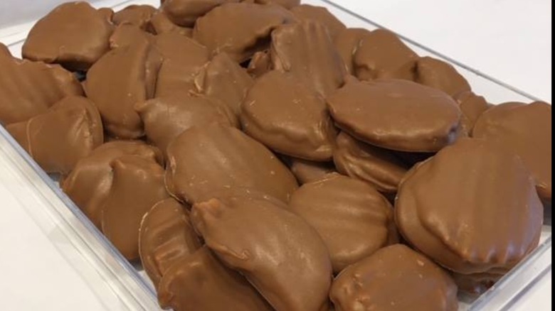 Tray of Chippers Chocolate Covered Potato Chips