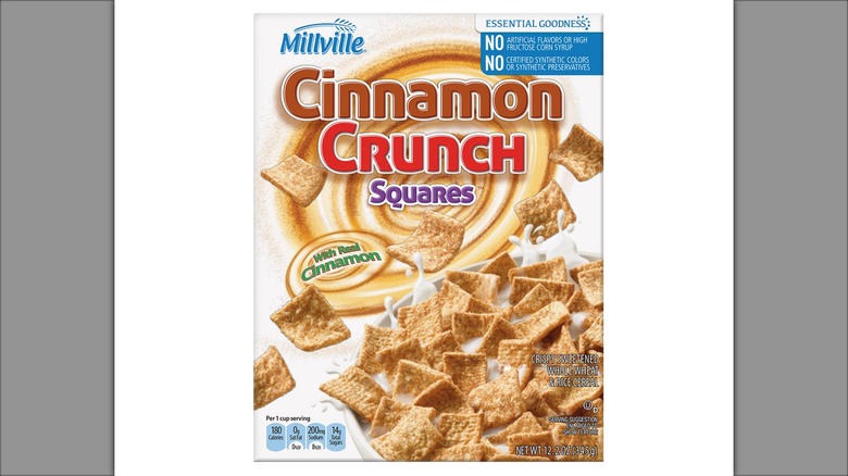 box of Millville Cinnamon Crunch Squares
