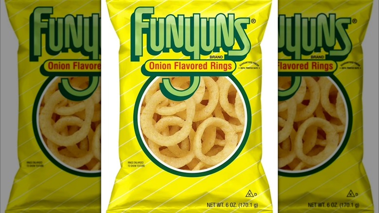 Funyuns 6-ounce yellow bag