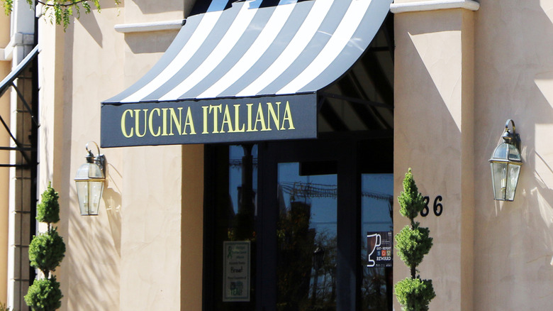 Exterior daytime photo of a Bravo! Italian Kitchen restaruant