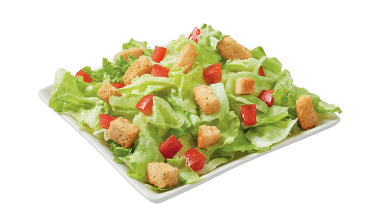 DQ Side Salad on a plain white background