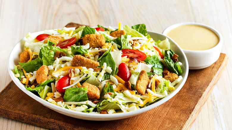 Aussie Cobb salad with dressing on the side