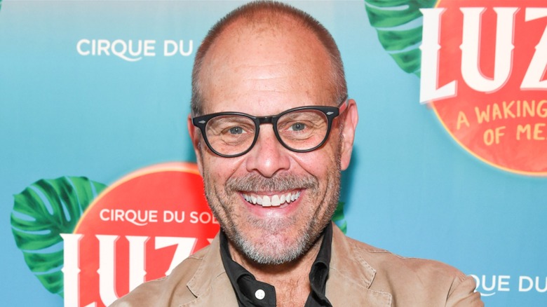 Alton Brown smiling
