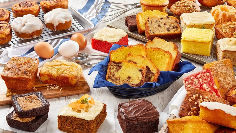 An assortment of Ne-Mo's bakery cakes