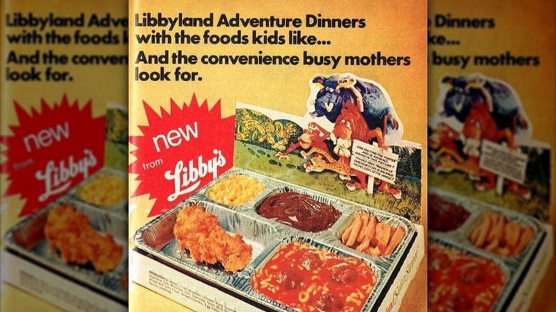 An ad for Libbyland TV Dinners.