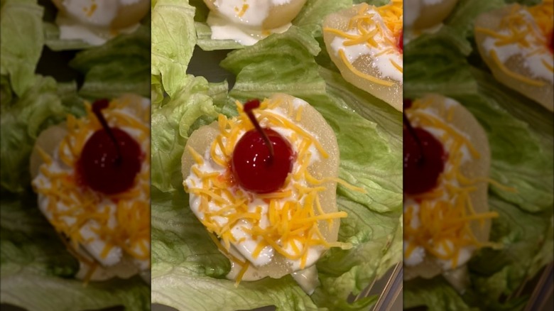 a Southern pear salad