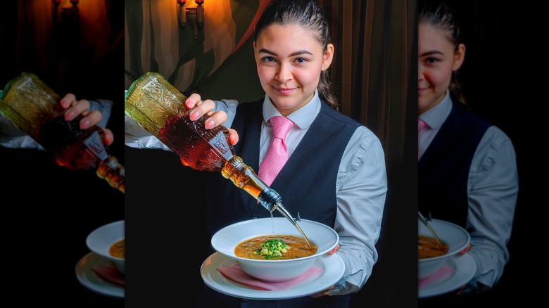 Turtle soup from Brennan's Restaurant in New Orleans