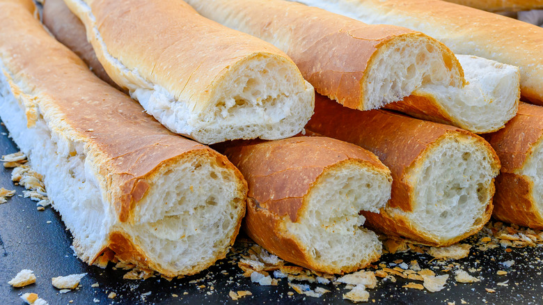 New Orleans po'boy bread