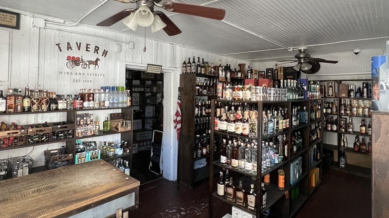 Inside of the Tavern at Rainbow Row
