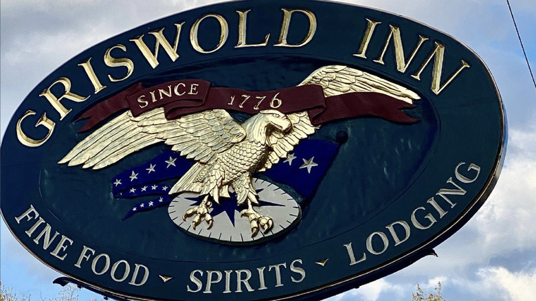 Griswold Inn sign