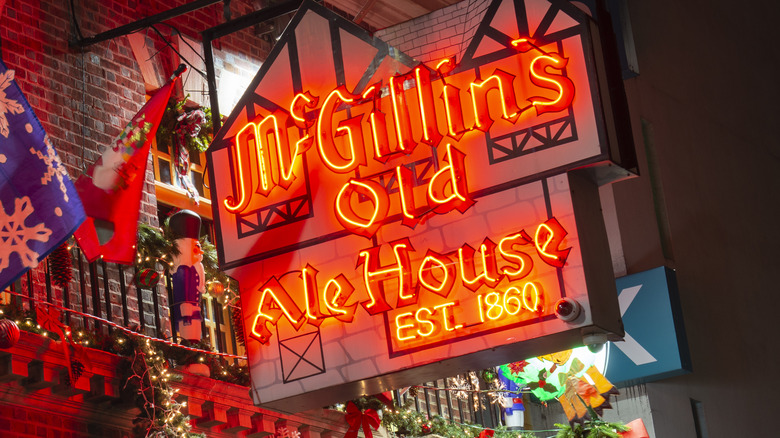 McGillin's Olde Ale House neon sign