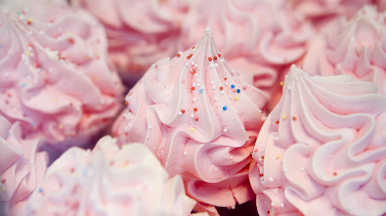 cupcakes with pink frosting