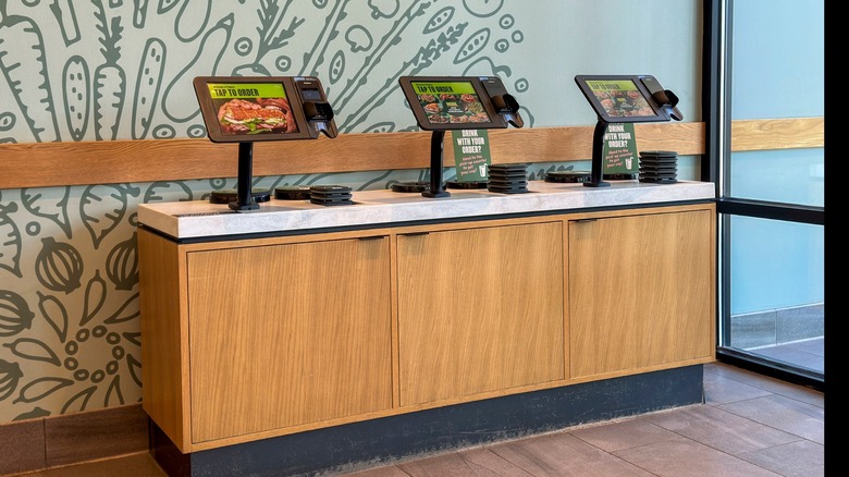 Panera Bread Kiosk Self-Serve Ordering Station