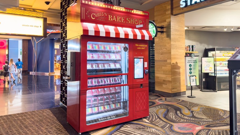 Buddy Valastro's cake vending machine