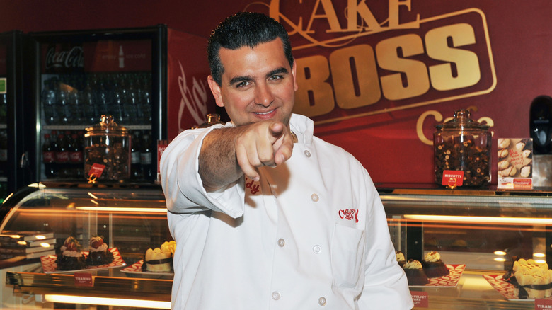 Buddy Valastro pointing at camera