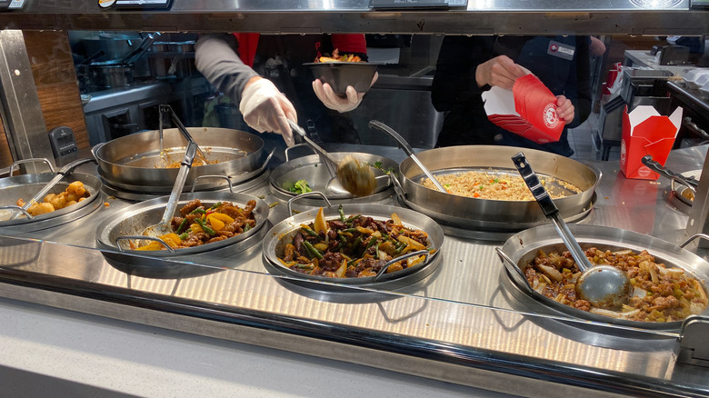 Panda Express food