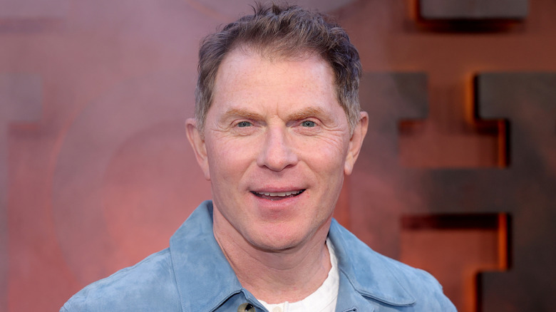 Close-up of Bobby Flay smiling