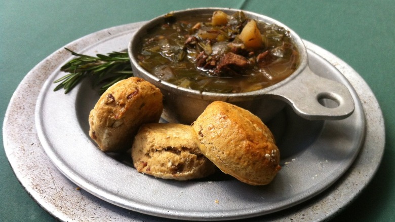 pepper pot stew from City Tavern