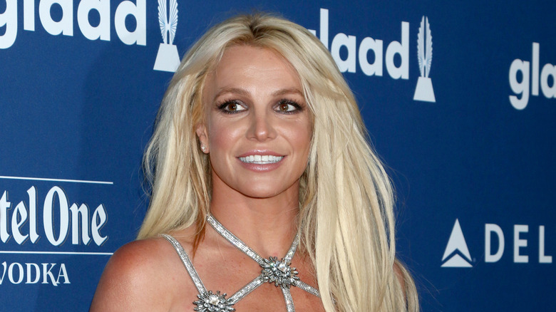 Britney Spears at a red carpet event