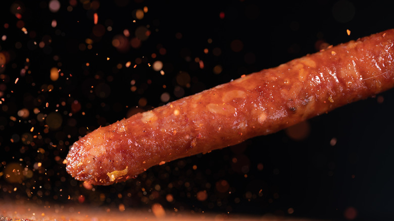 meat stick close up