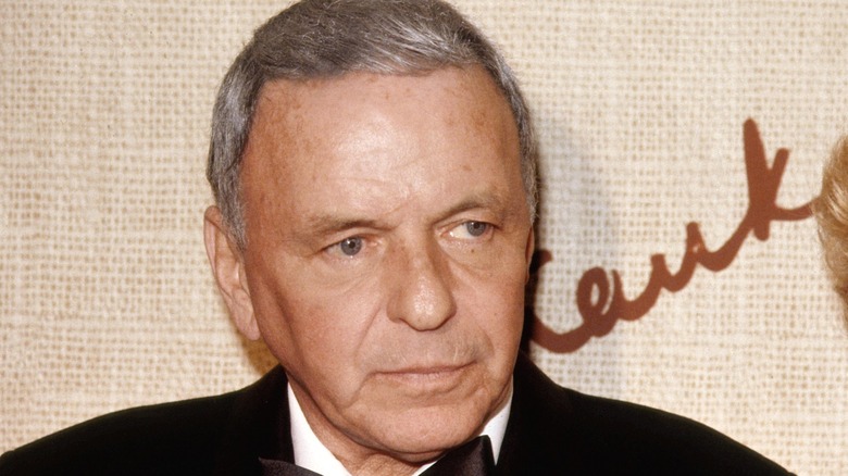 Legendary singer Frank Sinatra.