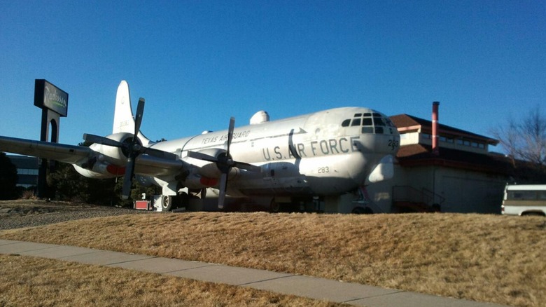The Airplane Restaurant exterior of the fully-equipped dining plane