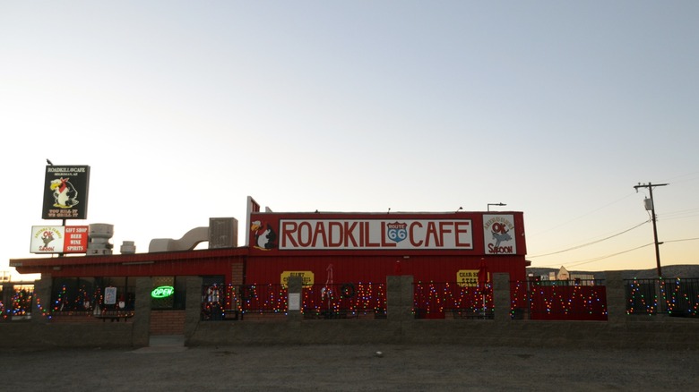Roadkill Cafe exterior along Route 66