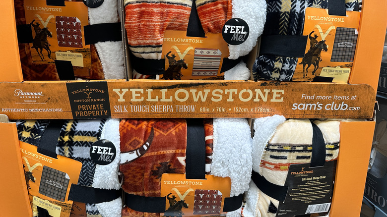 Yellowstone sherpa merchandise at Walmart