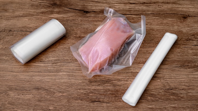 vacuum sealed chicken