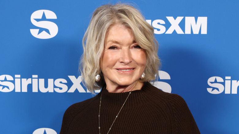 Martha Stewart visits SiriusXM on Radio Row at Super Bowl LX on February 05, 2026 in San Francisco, California.