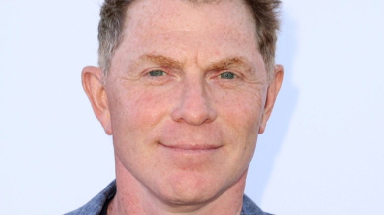 Bobby Flay smirking