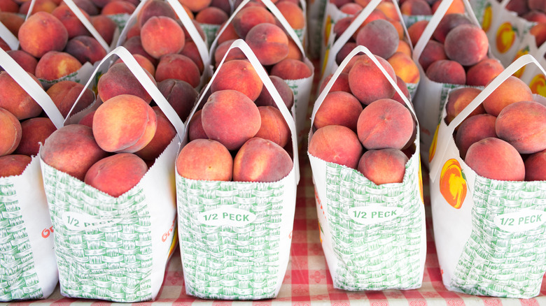 half peck of peaches for sale in South Carolina
