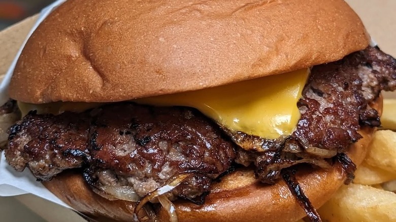 Oklahoma onion burger