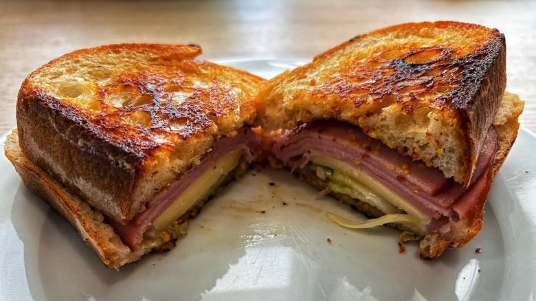 grilled Vermonter sandwich