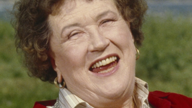 Julia Child laughing