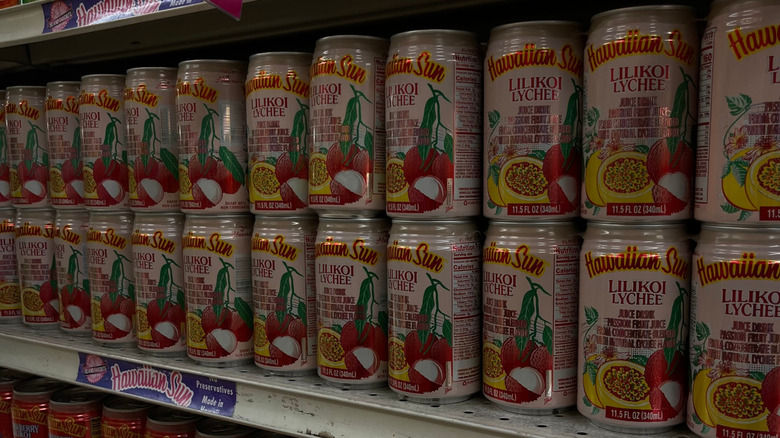 Soda cans in Hawaii