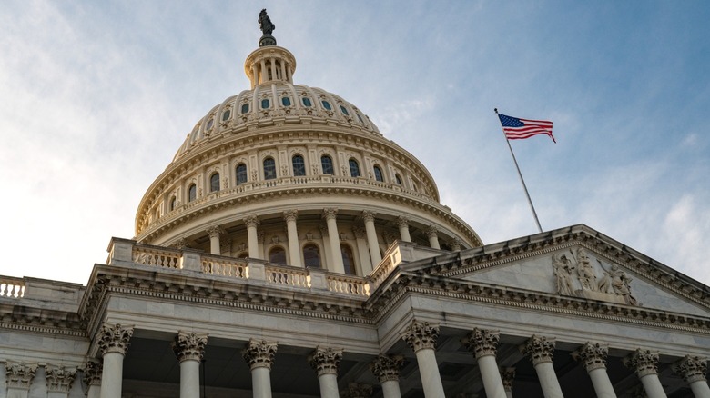 The United States Capitol Building.