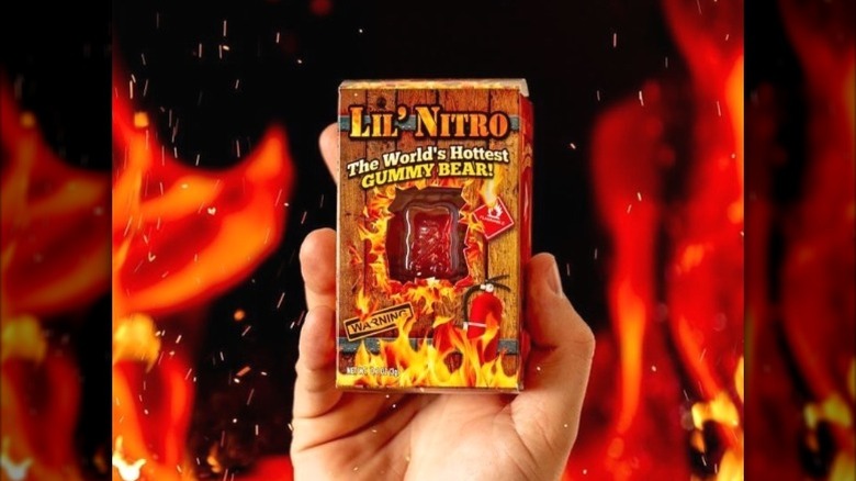 A Lil' Nitro Gummy Bear.