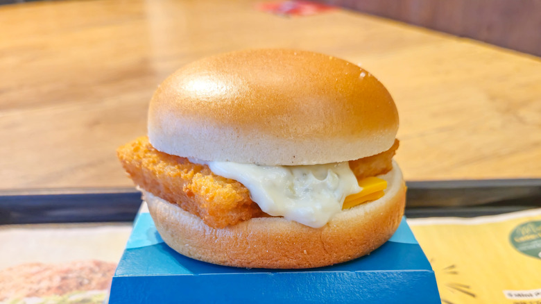 filet o fish on box