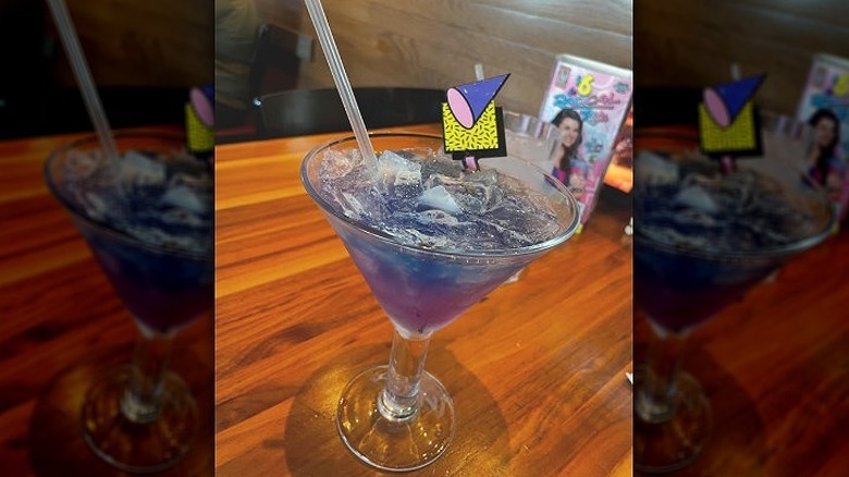 Chili's Radical Rita margarita in a glass on a table