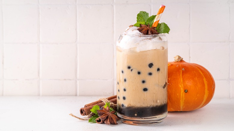 chai boba tea