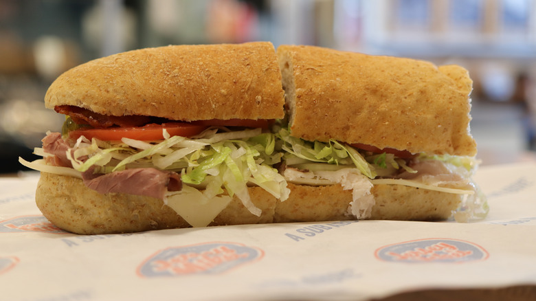 Jersey Mike's sub sandwich