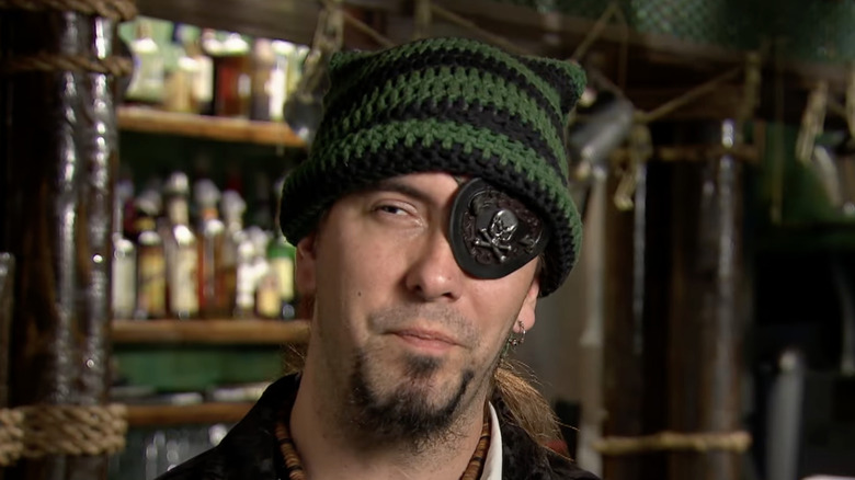 Piratz Tavern employee One-Eyed Mike