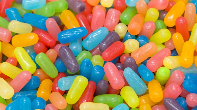 Colorful jelly beans