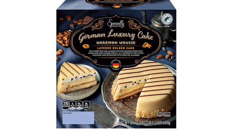 Aldi Marzipan Mousse cake