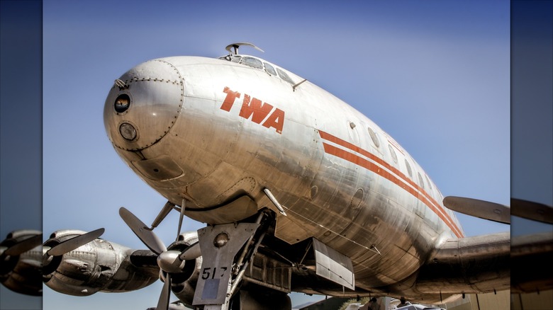 TWA airplane
